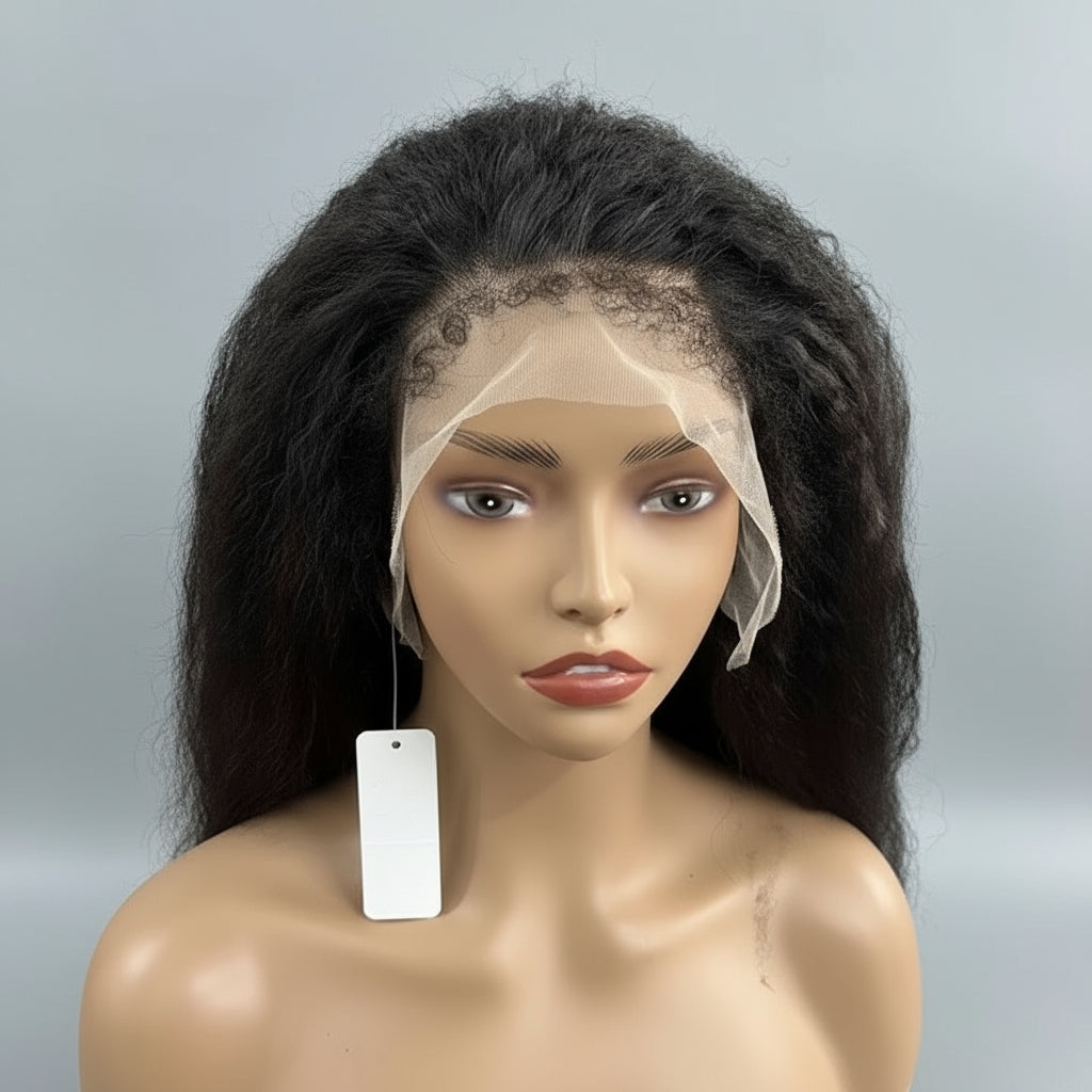 Kinky Straight Lace Front Wig