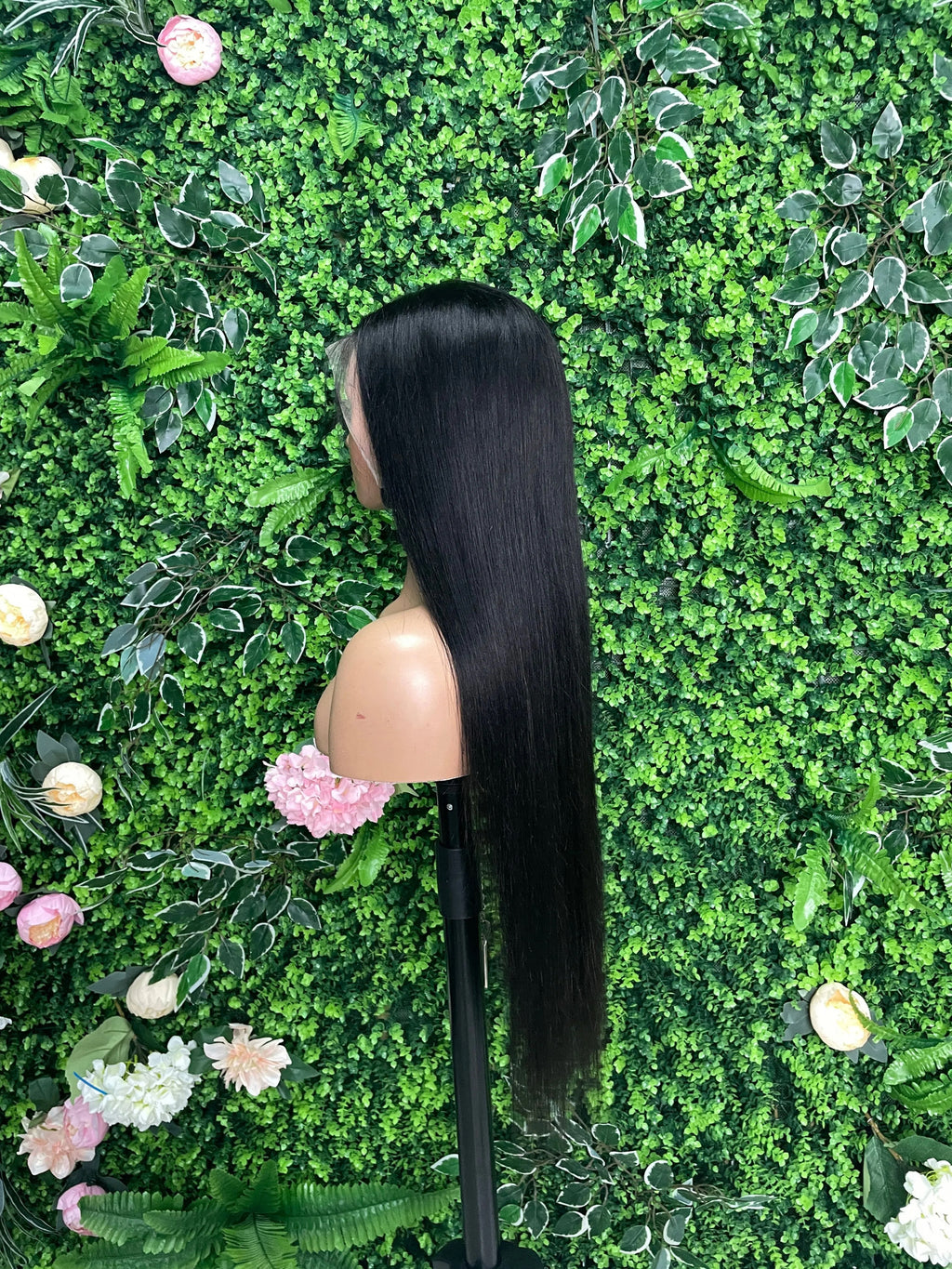 Brazilian Lace Front Wig 13x4 - Natural Black Straight Hair | Laced 2 Luxury